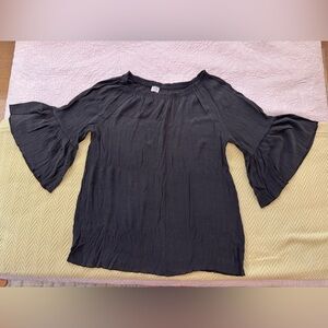 Black pool beach cover up size Medium Large